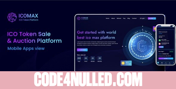 ICOMAX v1.0 - Token Sale & Auction Platform