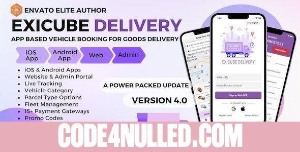 Exicube Delivery App v4.0.0
