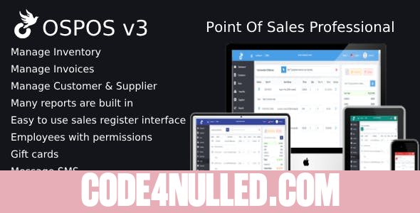 OSPOS Professional (online & offline) v3.2.3