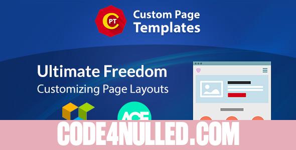 Custom Page Templates v3.0.7