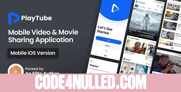 PlayTube IOS v1.8 - Sharing Video Script Mobile IOS Native Application