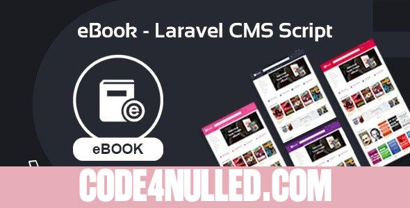 eBook v2.0.3 - Laravel CMS Script