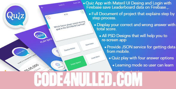 Play Quiz (Material Design)