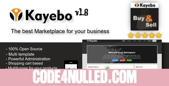 Kayebo v1.8 - Php Digital Marketplace Script