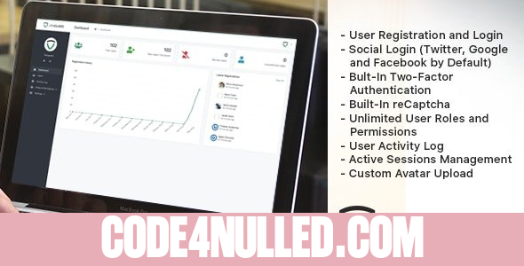 Vanguard v7.0.0 - Advanced PHP Login and User Management