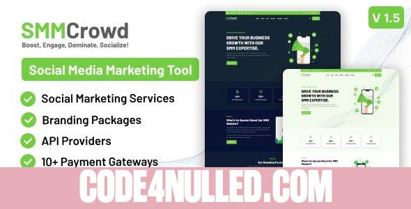 SMMCrowd v1.5 - Marketplace of SMM Services