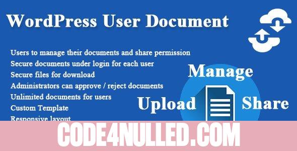 WordPress User Document v1.2.3
