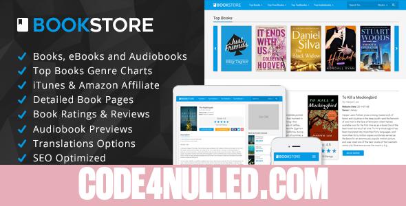 BookStore - Books, eBooks and Audiobooks Affiliate Script