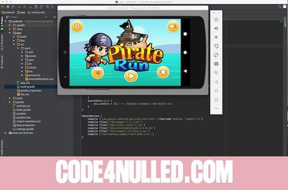 Pirate Adventures (Android studio, Google games,Leaderboard, Admob)
