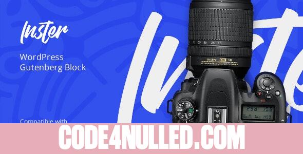 Inster v2.0.0 - Instagram Block for WordPress Gutenberg Editor