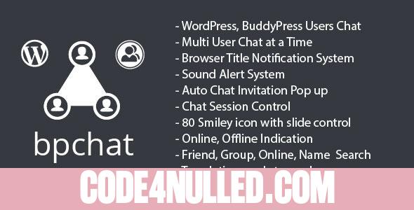 WordPress, BuddyPress Users Chat Plugin v1.1.6