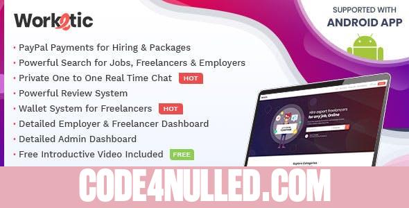 Worketic v2.9 - Market Place for Freelancers