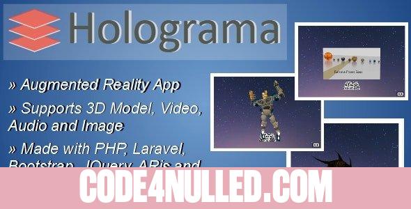 Holograma v2.1 – Augmented Reality Builder App