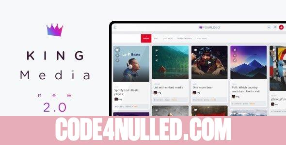 KING Media v2.0 - Viral News Video Magazine Script - nulled