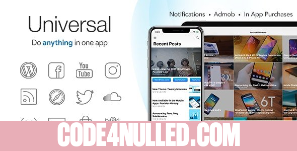 Universal for IOS v4.4.2 - Full Multi-Purpose IOS app