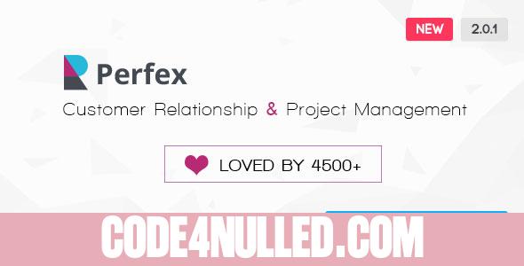 Perfex v2.0.1 - Powerful Open Source CRM