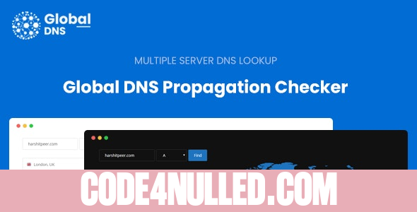 Global DNS v1.0 - Multiple Server - DNS Propagation Checker