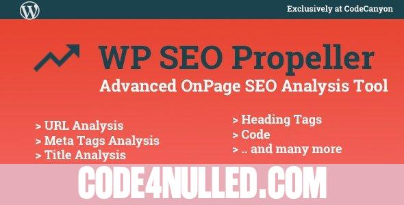 WP SEO Propeller v1.3.1 - Advanced SEO Analysis Tool