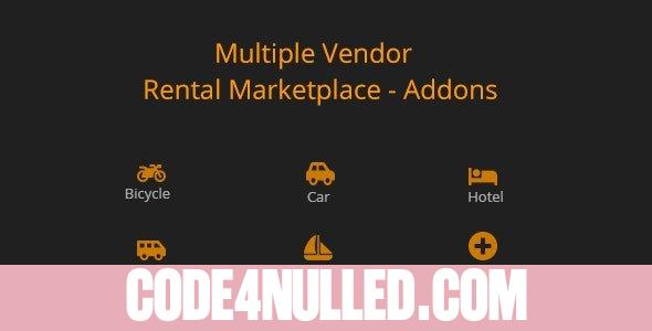 Multiple Vendor for Rental Marketplace in WooCommerce (add-ons) v1.0.1