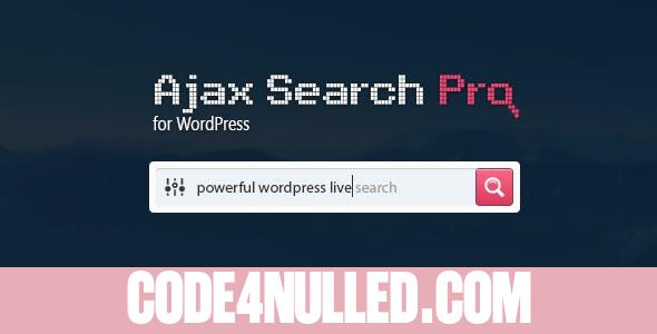 Ajax Search Pro for WordPress v4.26