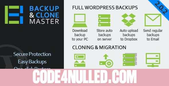WordPress Backup & Clone Master v2.0.2