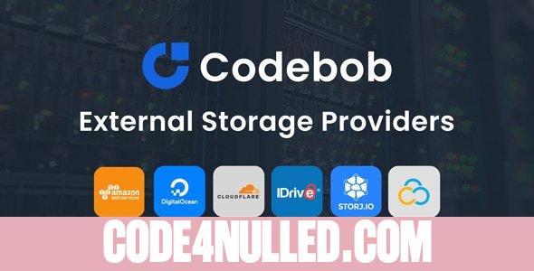 External Storage Providers For Codebob v1.0