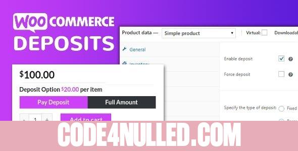 WooCommerce Deposits v4.0.19 - Partial Payments Plugin