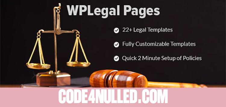 WP Legal Pages Pro v8.5.0 - WordPress Plugin