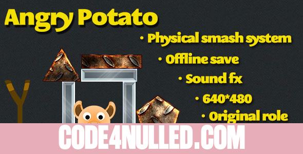 Angry Potato html5 game