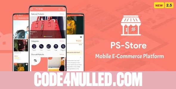 PS Store v2.5 - Mobile eCommerce App for Every Business Owner