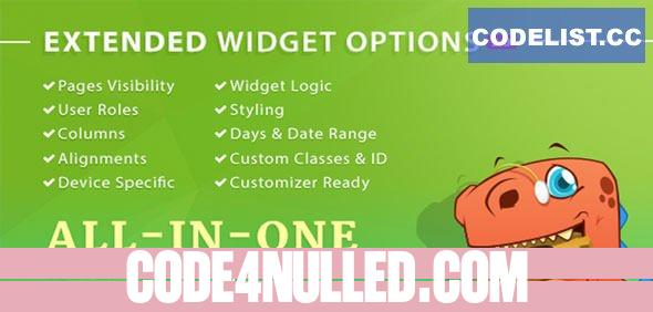 Extended Widget Options v5.1.7