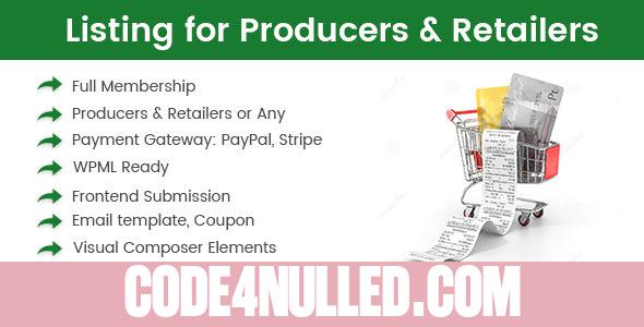 Directory Listing for Producers & Retailers v1.0.8
