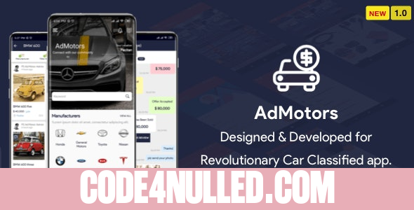 AdMotors For Car Classified Android App (1.0)