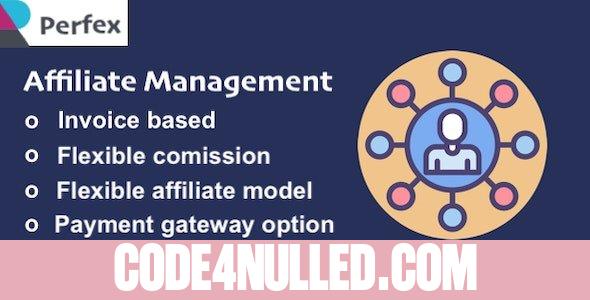 Affiliate Module for Perfex CRM v1.0.5 - Simple and Effective