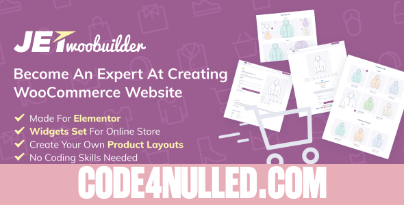 JetWooBuilder v2.1.13 - WooCommerce Addon for Elementor