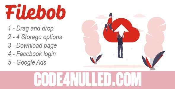 Filebob v1.2.0 - File Sharing And Storage Platform