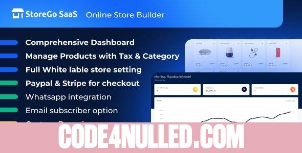 StoreGo SaaS v2.7.0 - Online Store Builder