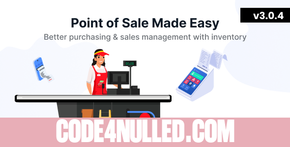 POS v3.0.4 - Ultimate POS system with Inventory Management System - Point of Sales - React JS - Laravel POS