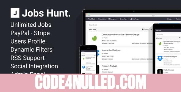 Jobs Hunt v1.3 - The Job Portal