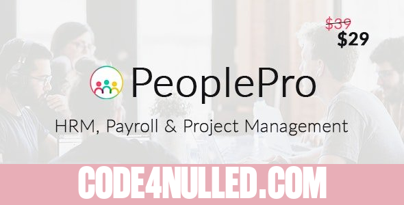 PeoplePro v1.2.6.5 - HRM, Payroll & Project Management