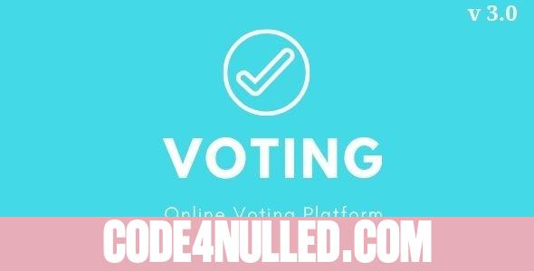 Voting v3.0 - Online Voting Platform