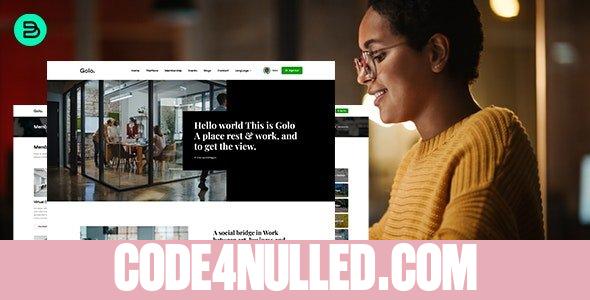 Golo v1.0 - Office Rental And Coworking Space Script Theme
