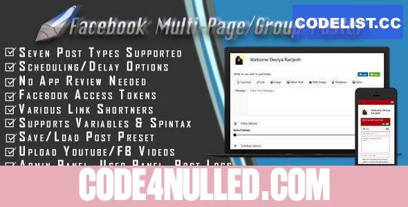 Facebook Multi Page / Group Poster - 20 January 2022