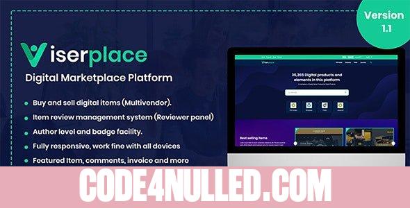 ViserPlace v1.1 - Digital Marketplace Platform - nulled