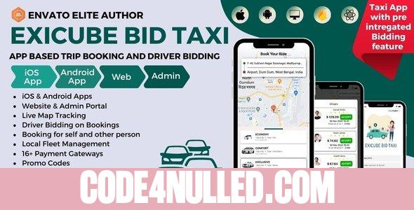 Exicube Bid Taxi App v4.2.0