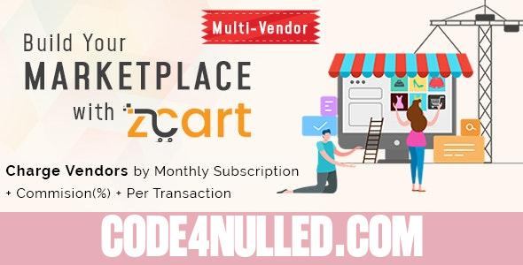 zCart v1.3.2 - Multi-Vendor eCommerce Marketplace