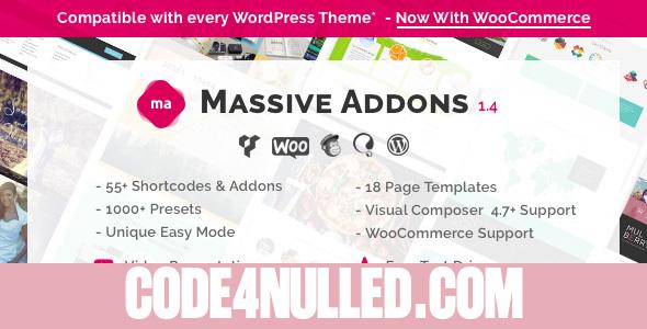 Massive Addons for Visual Composer v1.4