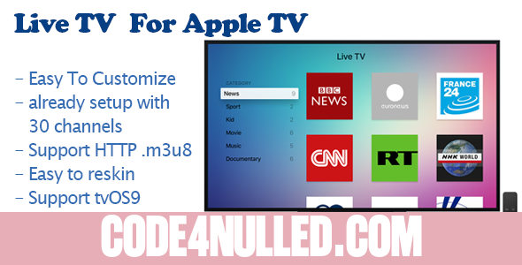 Live TV For Apple TV