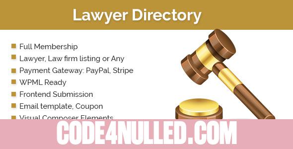 Lawyer Directory v1.2.1