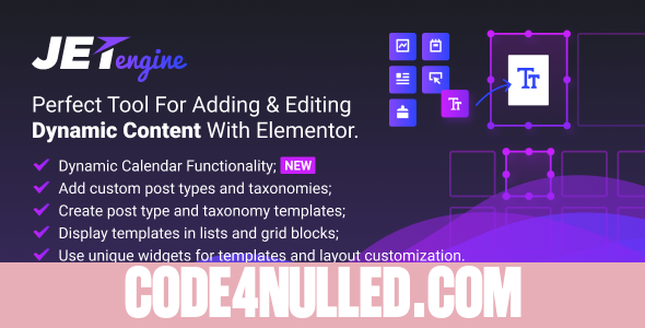 JetEngine v1.2.2 - Adding & Editing Dynamic Content